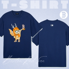 Áo Thun MLB Korea New Year Dragon Boston Red Sox Navy