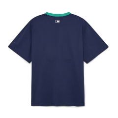 Áo Thun MLB Korea Varsity Number Graphic Boston Red Sox Navy