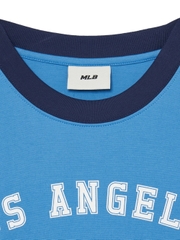 Áo Thun MLB Korea Varsity Number Graphic LA Dodgers Blue