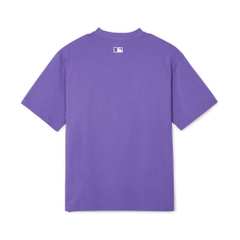 Áo Thun MLB Korea Varsity Philadelphia Phillies Violet