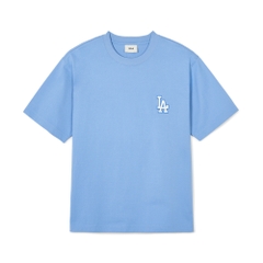 Áo Thun MLB Korea Classic Mono Big Lux T-Shirt LA Dodgers Blue