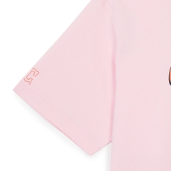 Áo Thun MLB Korea Summer Mega Bear Cleveland Guardians Pink