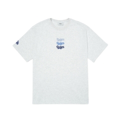 Áo Thun MLB Classic Triple Logo LA Dodgers L.Melange Grey