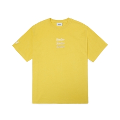 Áo Thun MLB Classic Triple Logo New York Yankees Mustard