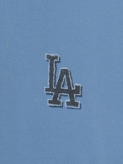 Áo Thun MLB Denim-like Monotive Overfit Short Sleeve T-shirt LA Dodgers Blue