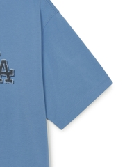 Áo Thun MLB Denim-like Monotive Overfit Short Sleeve T-shirt LA Dodgers Blue