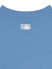 Áo Thun MLB Denim-like Big Lux Overfit Short Sleeve T-shirt LA Dodgers Blue