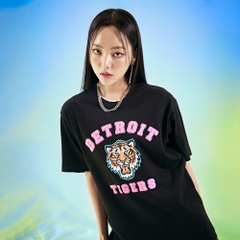 Áo Thun MLB Detroit Tigers Overfit Black