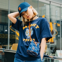 Áo Thun MLB Detroit Tigers Overfit Navy