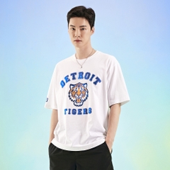 Áo Thun MLB Detroit Tigers Overfit White