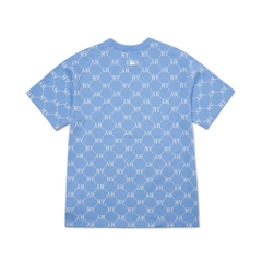 Áo Thun MLB Diamond Monogram New York Yankees Blue