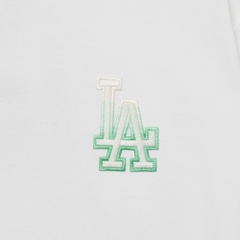 Áo Thun MLB Gradient Monogram Clipping LA Dodgers White