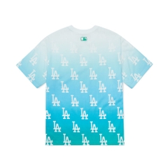 Áo Thun MLB Gradient Monogram Overfit LA Dodgers L.Green