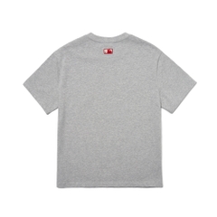Áo Thun MLB Heart Small Logo Comfortable Fit Boston Red Sox Melange Grey