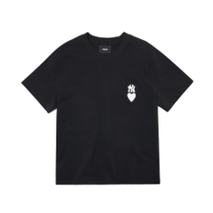 Áo Thun MLB Heart Small Logo Comfortable Fit New York Yankees Black