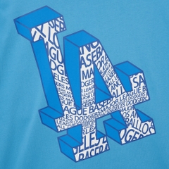 Áo Thun MLB Illusion Clipping LA Dodgers D.Aquablue