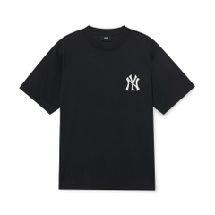 Áo Thun MLB Illusion Clipping New York Yankees Black