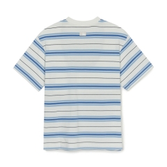 Áo Thun MLB Varsity Stripe Overfit Short Sleeve T-Shirt New York Yankees Ivory