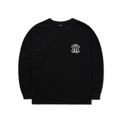 Áo Thun MLB Long Sleeve Basic Megalogo New York Yankees Black