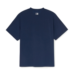 Áo Thun MLB Letter Mega Bear Overfit Short Sleeve T-Shirt New York Yankees Navy