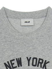 Áo Thun MLB Letter Mega Bear Overfit Short Sleeve T-Shirt New York Yankees Grey