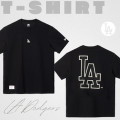 Áo Thun MLB New Era Basic LA Dodgers Black