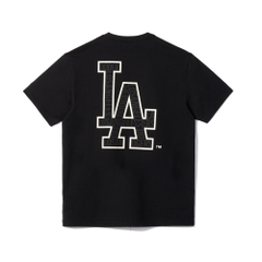 Áo Thun MLB New Era Basic LA Dodgers Black
