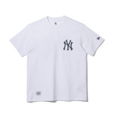 Áo Thun MLB New Era Big Paisley New York Yankees White