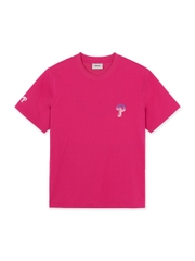 Áo Thun MLB Oversized Short-Sleeve T-Shirt Featuring Bernie's Back Graphic Philadelphia Phillies Pink