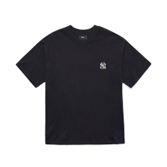 Áo Thun MLB Paisley Back Logo New York Yankees Black