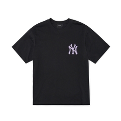 Áo Thun MLB Paisley Megalogo New York Yankees Black