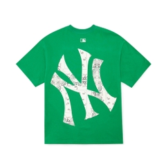 Áo Thun MLB Paisley Megalogo New York Yankees Green