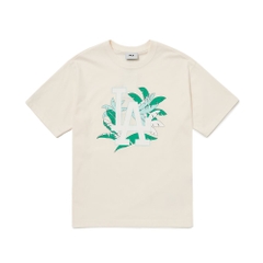 Áo Thun MLB Palm Tree Overfit LA Dodgers Cream