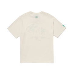 Áo Thun MLB Palm Tree Overfit LA Dodgers Cream