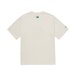 Áo Thun MLB Smile New York Yankees Cream