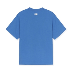 Áo Thun MLB Summer Letter Graphic Overfit Short Sleeve T-Shirt LA Dodgers Blue