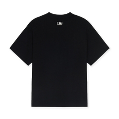 Áo Thun MLB Summer Letter Graphic Overfit Short Sleeve T-Shirt New York Yankees Black