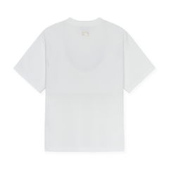 Áo Thun MLB Summer Letter Graphic Overfit Short Sleeve T-Shirt New York Yankees White