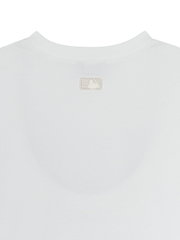 Áo Thun MLB Summer Letter Graphic Overfit Short Sleeve T-Shirt New York Yankees White