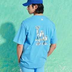 Áo Thun MLB Summer Night LA Dodgers Blue