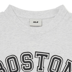 Áo Thun MLB Varsity Overfit Boston Red Sox L.Melange Grey