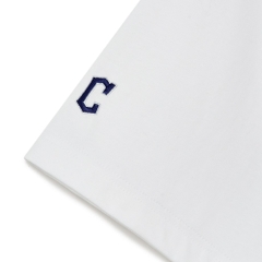 Áo Thun MLB Varsity Overfit Cleveland Guardians White