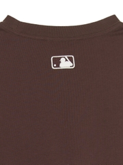 Áo Thun MLB Varsity Vintage Color Graphic Overfit Short Sleeve T-Shirt Boston Red Sox Brown