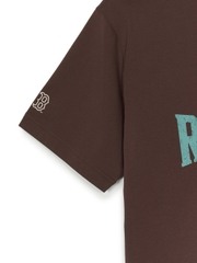 Áo Thun MLB Varsity Vintage Color Graphic Overfit Short Sleeve T-Shirt Boston Red Sox Brown