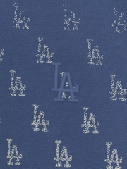 Áo Thun MLB Vintage Mono Full-Panel Pattern Overfit Short-Sleeve T-Shirt LA Dodgers Indigo