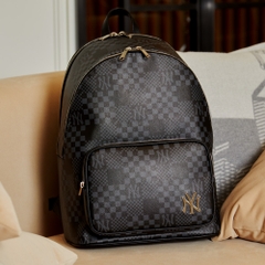 Balo MLB Checkerboard New York Yankees Black