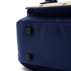 Balo MLB Korea Diamond Monogram Jacquard Cute Bear Boston Red Sox Beige