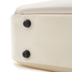 Balo MLB Korea [KIDS] Dia Mono Embossed School Bag New York Yankees Cream