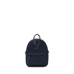 Balo MLB Korea [KIDS] Dia Mono PU Embossed Mini Backpack Boston Red Sox Navy