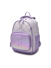 Balo MLB Korea Newlux Mono Backpack Set Boston Red Sox Lavender